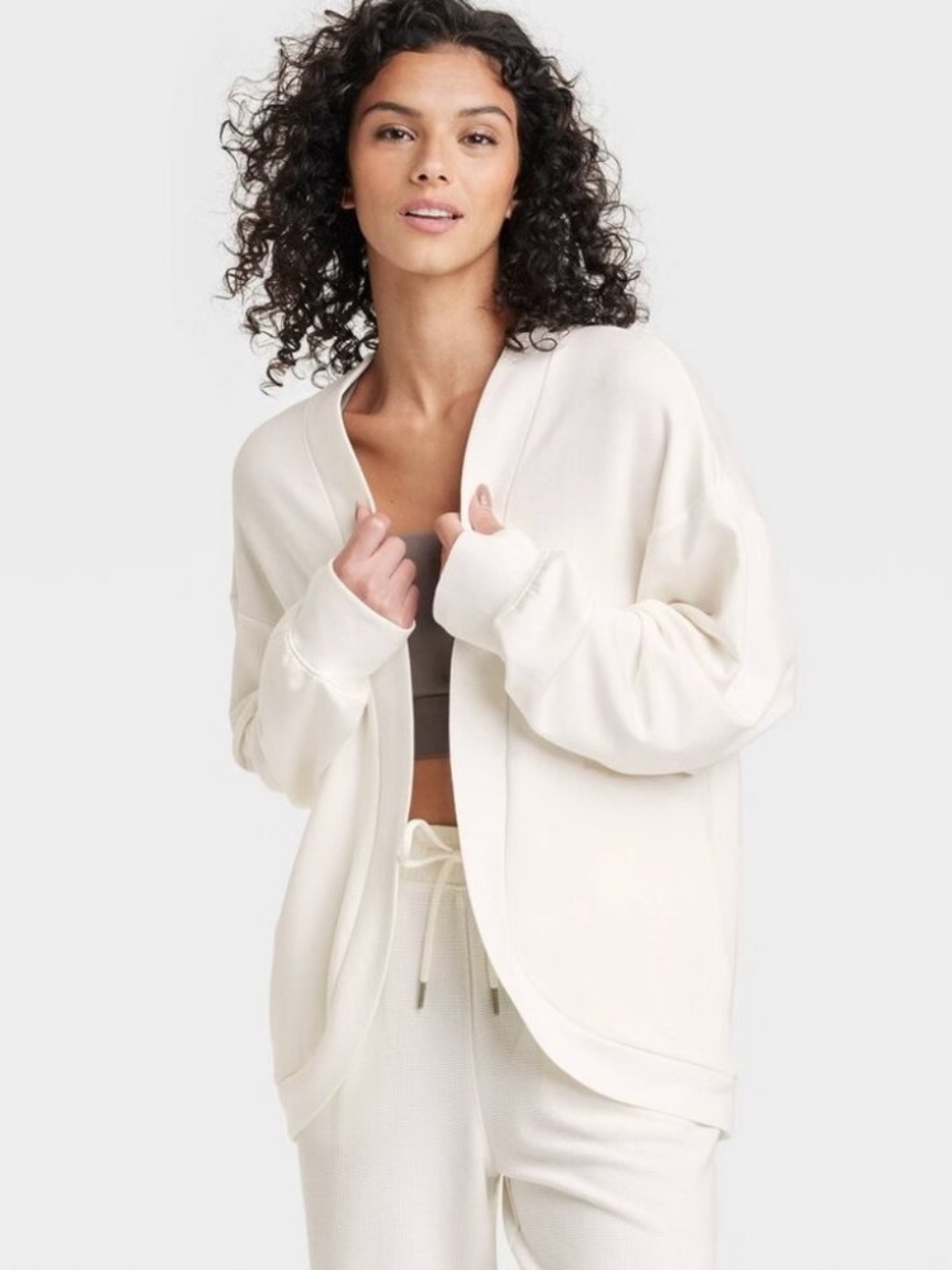All In Motion Open Front Cardigan